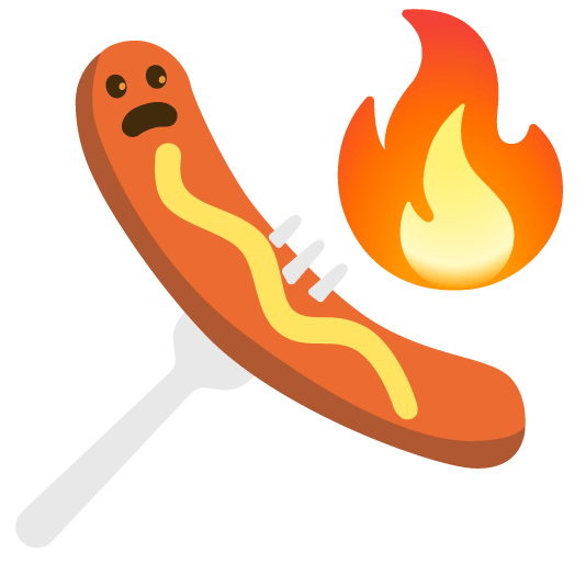 hotdog fire