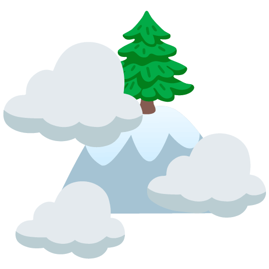 evergreen tree cloud