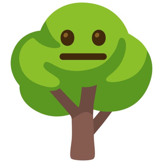 deciduous tree neutral face