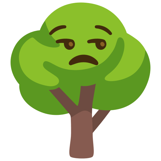 deciduous tree unamused