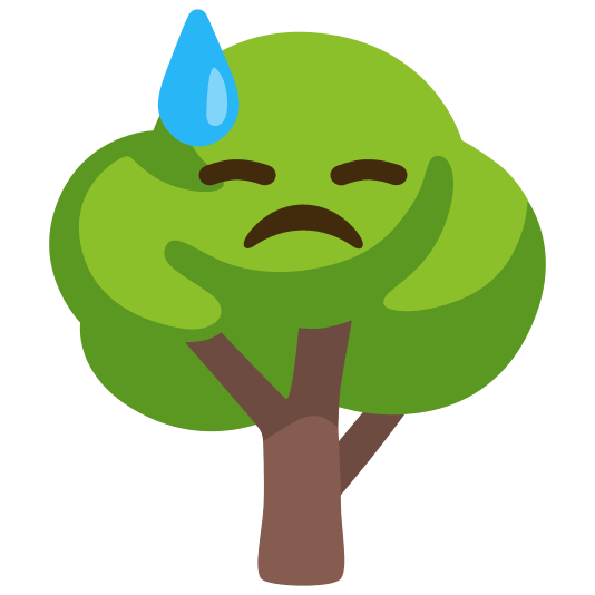 deciduous tree sweat