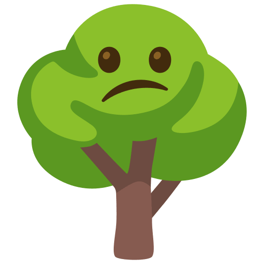 deciduous tree confused