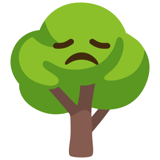 deciduous tree disappointed