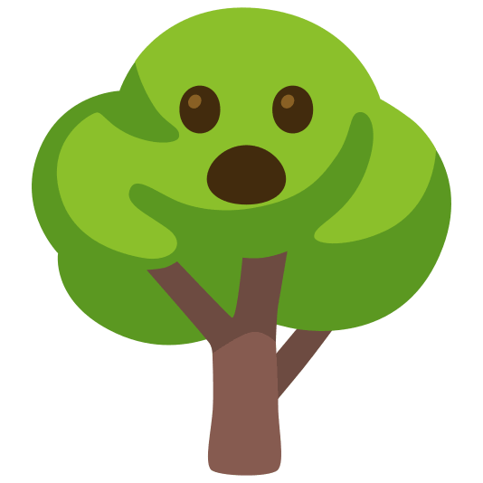 deciduous tree open mouth