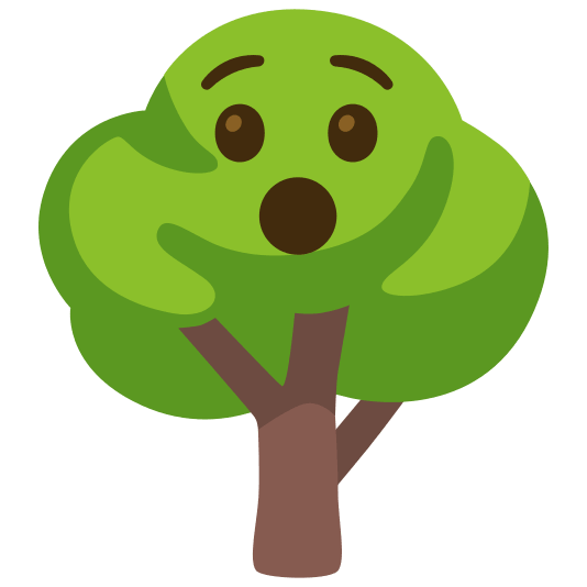 deciduous tree hushed