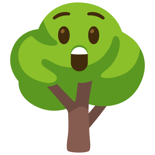 deciduous tree astonished