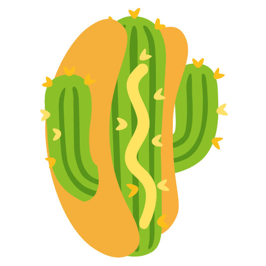 cactus hotdog