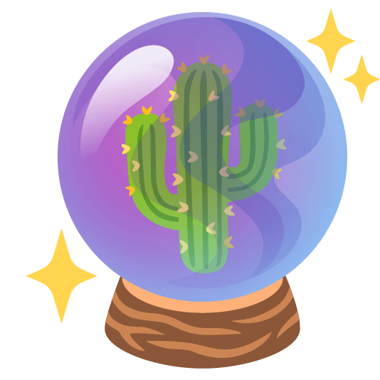 cactus crystal ball