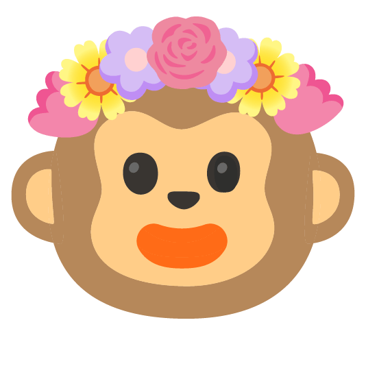 tulip monkey face