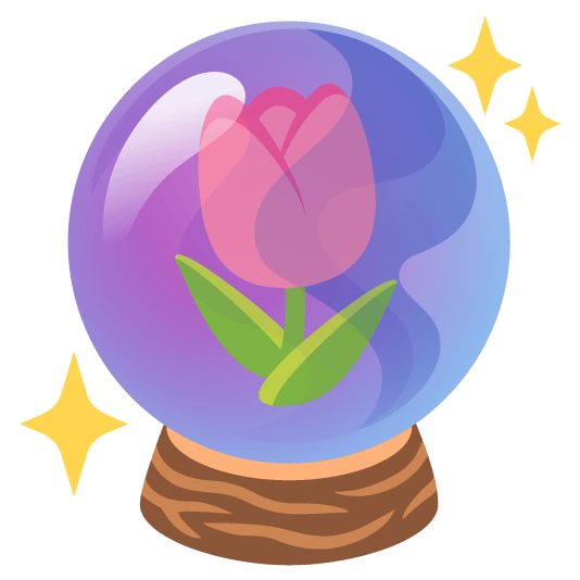 tulip crystal ball