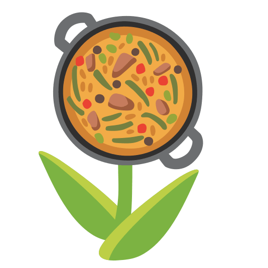 tulip shallow pan of food