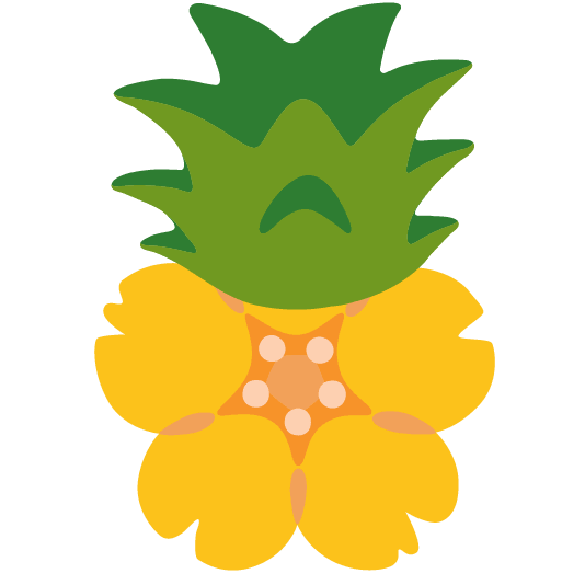 cherry blossom pineapple