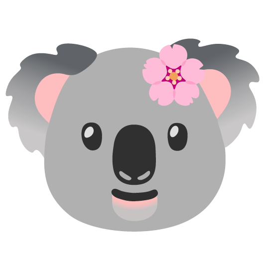 cherry blossom koala
