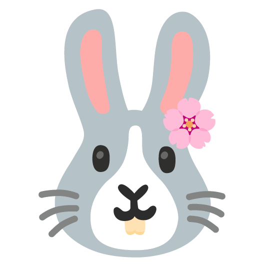 cherry blossom rabbit