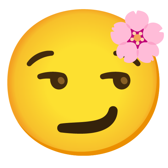 cherry blossom smirk