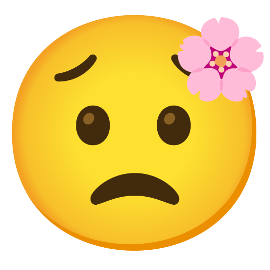 cherry blossom worried