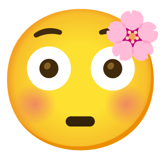 cherry blossom flushed