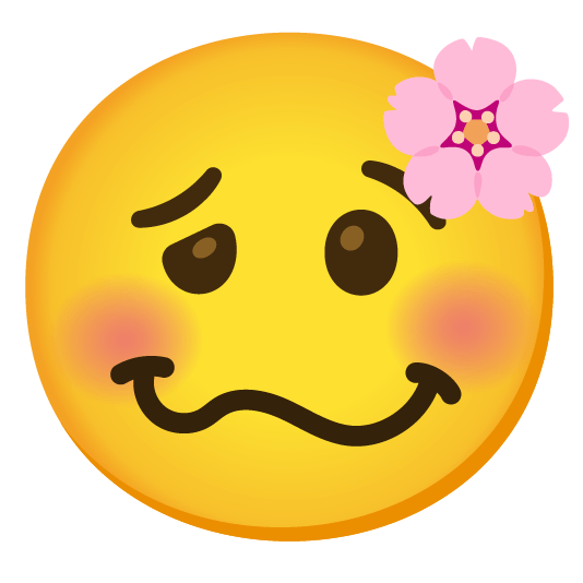 cherry blossom woozy face