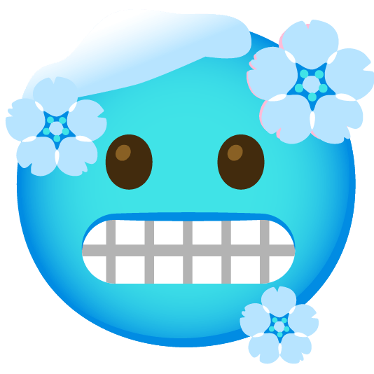 cherry blossom cold face