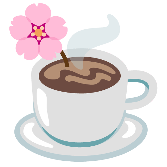 cherry blossom coffee