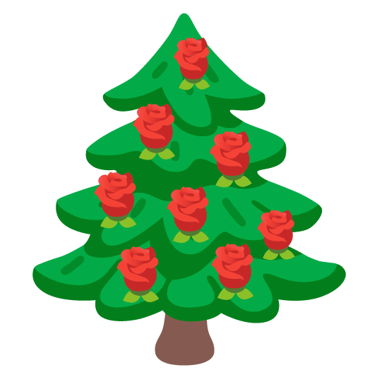 rose evergreen tree