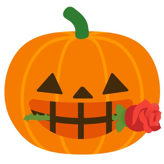 rose jack o lantern