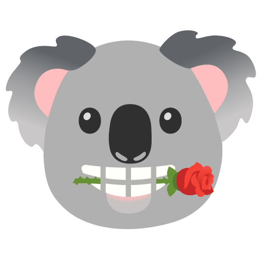 rose koala