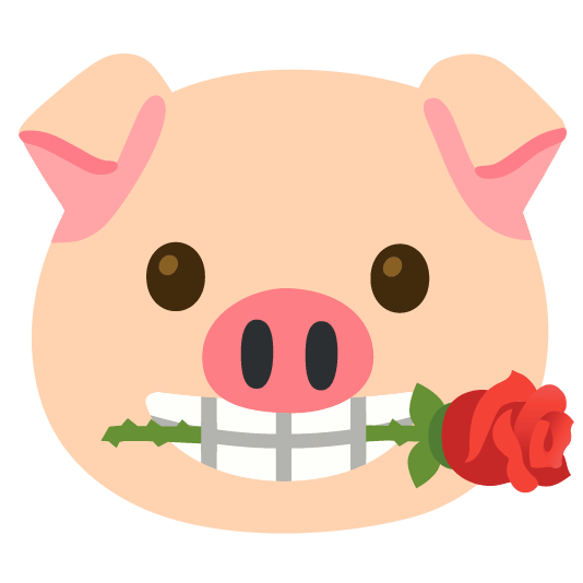rose pig