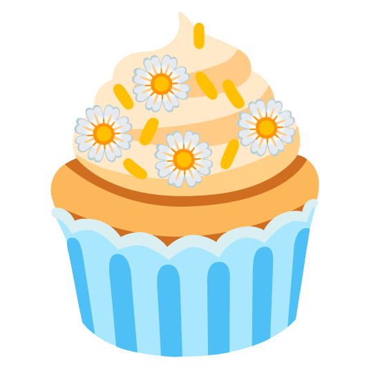 blossom cupcake