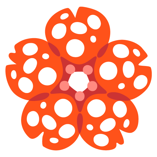 mushroom cherry blossom