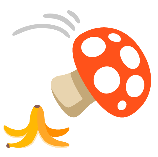 mushroom banana