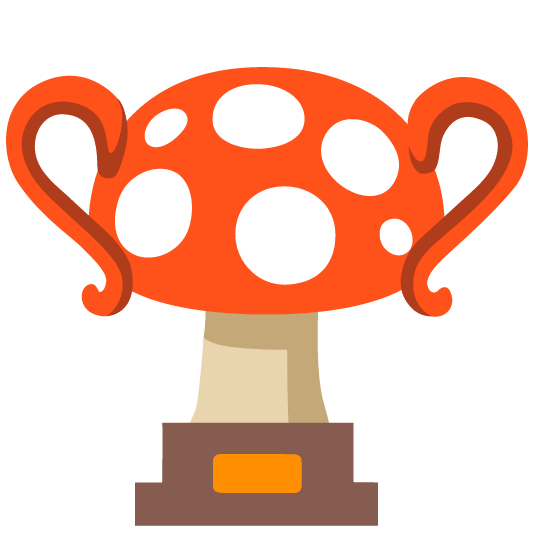 mushroom trophy