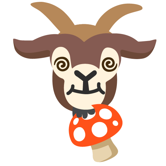 mushroom goat