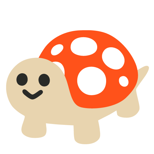 mushroom turtle