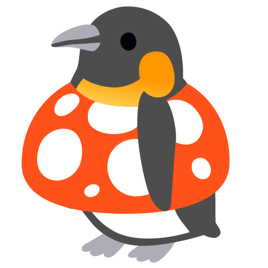 mushroom penguin