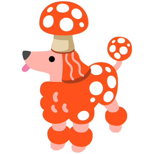 mushroom poodle
