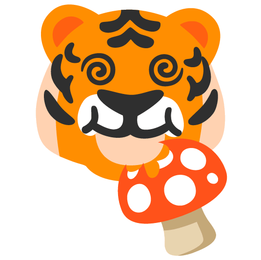 mushroom tiger