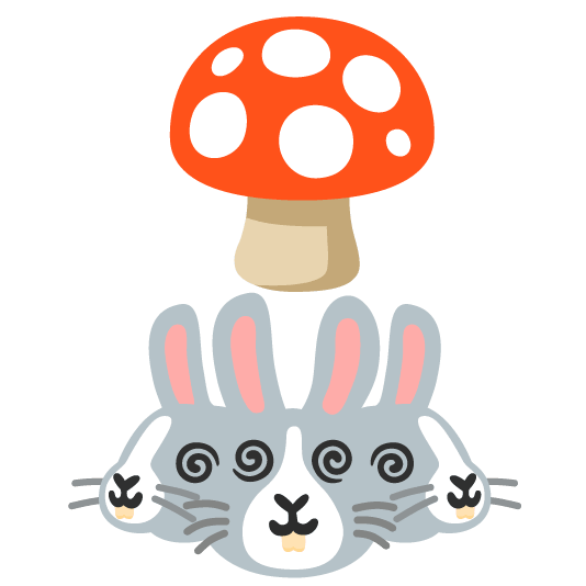 mushroom rabbit