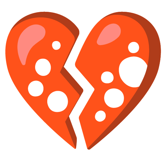 mushroom broken heart