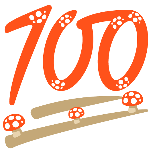 mushroom 100