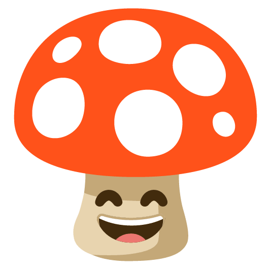 mushroom smile