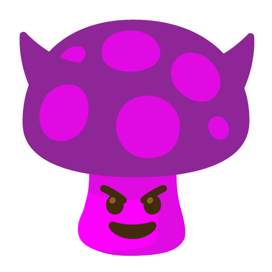 mushroom smiling imp