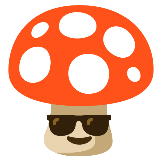 mushroom sunglasses