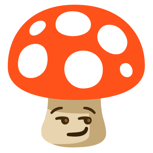 mushroom smirk