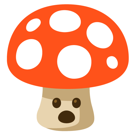 mushroom open mouth