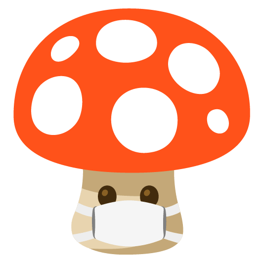 mushroom mask