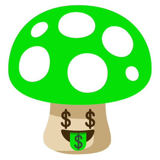 mushroom money mouth face
