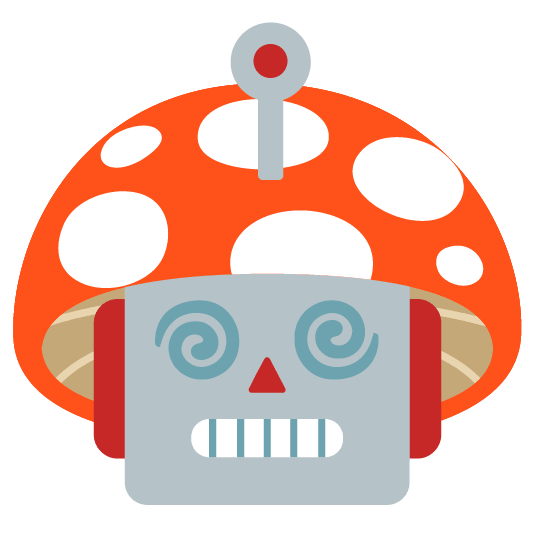 mushroom robot face