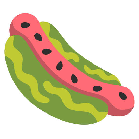 watermelon hotdog