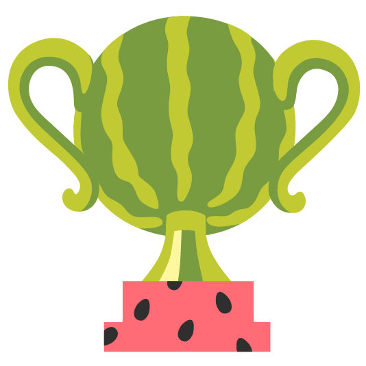 watermelon trophy